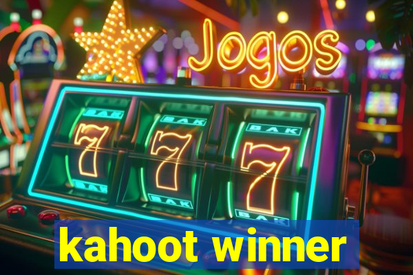 kahoot winner